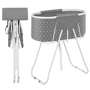 Stazione Doccia Portatile Pieghevole Rialzata per Animali Domestici con Drenaggio Efficiente, Vasca da Bagno per Cani per Uso Esterno, Vasca Salvaspazio per il Bagno degli Animali - Product Image 1