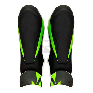 Protège-tibias en cuir professionnels sur mesure de haute qualité pour Muay Thai et Kickboxing, fabriqués en usine - Product Image 2