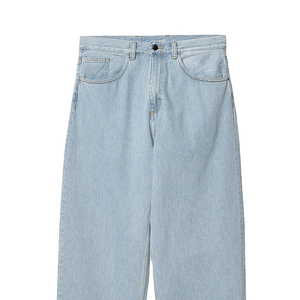 กางเกงยีนส์ทรงหลวมคุณภาพสูงสไตล์ลำลองขายส่งสั่งทำได้ กางเกงขายาวทรงขาบานสไตล์สตรีทแวร์ผ้าเดนิมฟอก 100% ผ้าฝ้ายสำหรับผู้ชาย - Product Image 6