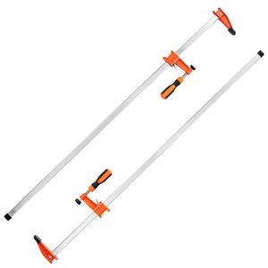 Abrazaderas de Barra de Cambio Rápido F de 36 Pulgadas, Paquete de 2, para Trabajos en Madera, Profundidad de Garganta de 2.5 Pulgadas, Límite de Carga de 600 Libras, Hierro Fundido - Product Image 3