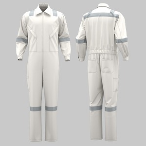 Combinaisons de travail personnalisées, combinaisons de sécurité industrielles, fabricant OEM, combinaisons de travail pour hommes, uniformes industriels robustes - Product Image 4