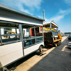 Carrito <span class=keywords><strong>de</strong></span> Comida Rosa con 4 Ruedas y Toldo Retráctil para Venta <span class=keywords><strong>de</strong></span> Helados, Waffles y Jugos <span class=keywords><strong>de</strong></span> Frutas en Paseos Marítimos - Product Image 4