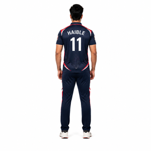 Men's Custom T20 Cricket <b>Kit</b> Sublimated Poly Spandex Jersey and Trousers Professional Team Uniform - Product Image 2