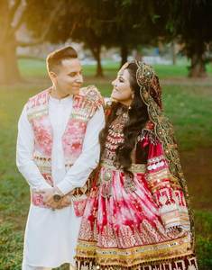 Robes afghanes roses imprimées tendance pour femmes, best-sellers, avec gilet assorti, au meilleur prix, toutes tailles et faible MOQ 2026 - Product Image 2