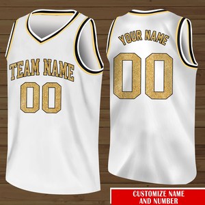 เสื้อบาสเก็ตบอลโพลีเอสเตอร์ 100% ระบายอากาศได้เร็ว ชุดบาสเก็ตบอลแบบกำหนดเอง ชื่อและหมายเลขตามสั่ง - Product Image 1