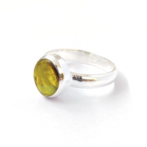 แหวนซิทริน 3.4 กรัม เครื่องประดับที่หรูหราและมีสไตล์ - Product Image 1