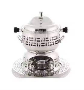 Juego de Ollas de Acero Inoxidable de Primera Calidad con Base Decorativa y Bandeja para Buffet de Restaurante y Comedor en Casa - Product Image 1