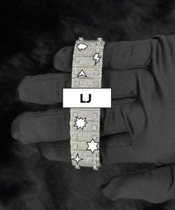 Reloj de Lujo Unisex de Acero Inoxidable con Incrustaciones de Moissanita Estilo Hip Hop, Esfera de Cristal Analógica, Mecánico, con Fecha Automática - Product Image 2