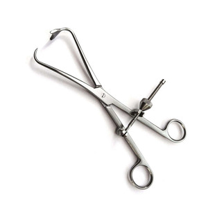 Pince manuelle en acier inoxydable de qualité supérieure pour maintien de plaques avec guide de perçage, longueurs 140/145/150 mm - Instrument orthopédique de qualité supérieure - Product Image 2