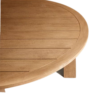 Luxury Modern <b>Outdoor</b> Dining <b>Table</b> Solid Teak Elegant <b>Round</b> Design Premium Durable Construction for Hotel Resort Furniture - Product Image 4
