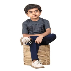 Low Price 100% Cotton Boy's round Neck T-Shirt All Season Printed Apparel in Different Methods and Materials - Product Image 1