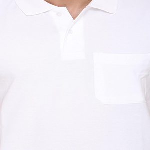 Polo T-shirt homme en coton polyester 220 g/m² de haute qualité, uniforme d'entreprise, personnalisable avec logo brodé, polos de golf - Product Image 5