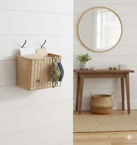 Cesta de Bicicleta de Mimbre Hecha a Mano - Product Image 5