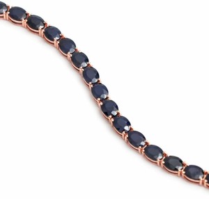 Pendentif en saphir bleu naturel, argent sterling 925, bijoux fins de luxe pour femme, certifié par un tiers, idéal pour les soirées - Product Image 2
