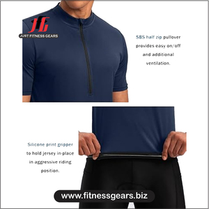 Wholesale Price Men Cycling Jersey Adults Latest Style Hot Selling Breathable Quick Dry Eco-Friendly Short <b>Sleeve</b> Anti Wrinkle - Product Image 4