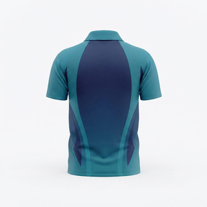 เสื้อกีฬาผู้ชายทรงสปอร์ต แขนสั้น ลายสัตว์ ตัดสี แห้งเร็ว ระบายอากาศได้ดี ผ้าคอตตอนถัก โลโก้ด้านหน้า ชุดทีม - Product Image 4