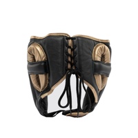 Équipement d'entraînement de boxe professionnel à visage ouvert, best-seller, protège-tête en cuir véritable personnalisé, protection du visage, protège-tête