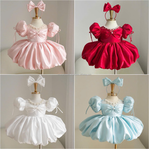 34 Vestidos de Burbuja para Bebés Niñas al por Mayor, Vestidos de Princesa para Fiestas de Cumpleaños, Fabricante OEM Personalizado - Product Image 3