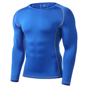 Custom Short Sleeve Rash Guard Polyester Nylon Breathable Quick Dry <b>Compression</b> <b>Shirt</b> <b>for</b> MMA BJJ Gym Surfing OEM - Product Image 5