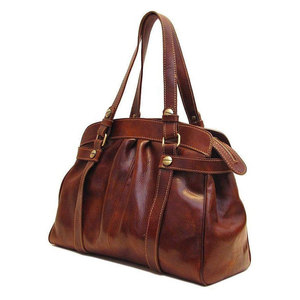 High Quality Genuine Leather Ladies Shoulder Bag with Zipper Closure and <b>Tassel</b> Two Straps-Stylish Casual Fashion <b>Handbag</b> - Product Image 1