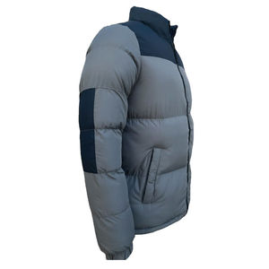 Fully Customized Men's Waterproof Canvas Puffer <b>Jackets</b> Polyester Wadding Filled Winter DDP Shipping - Product Image 6