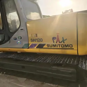סורק חופר משמש SUMITOMO120 SH120/שני-יד יפן מנוע SUMITOMO SH 120 120-3