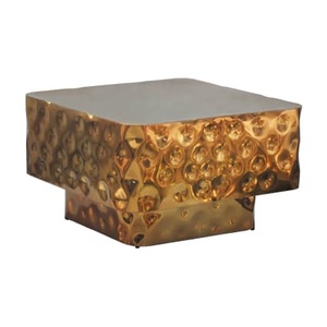 Mesa de Centro Moderna Focal Point con Superficie Texturizada, Muebles Contemporáneos para Sala de Estar, Diseño Decorativo - Product Image 2
