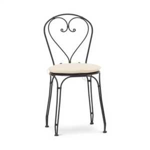 Modern Black Bistro Chair Curved Backrest Metal Dining Chair Elegant Cafe Side Chair Professional Restaurant <b>Seating</b> Furniture - Product Image 4