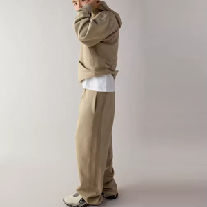 Conjunto Deportivo de Felpa Francesa para Hombre, Sudadera con Capucha y Pantalones Jogger, Lavado Ácido, Logotipo Bordado en 3D, Estilo Vintage, OEM - Product Image 2