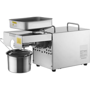 Pressa per Olio Elettrica in Acciaio Inox 850W, Nuova Macchina con Temperatura Regolabile 0-300°C/32-572°F, Estrattore d'Olio a Pressione a Caldo - Product Image 1