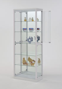 Vitrine moderne en verre trempé noir pour salle à manger, supermarché, bar à domicile, salon, entrée, hôtel, villa, atelier, meubles - Product Image 3