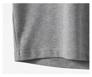 Camiseta sin mangas de punto ajustada para verano, top de tirantes acanalado para gimnasio y culturismo, camiseta sin mangas personalizada para hombre, ropa urbana, yoga - Product Image 4