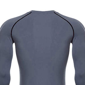 Chemises de compression à bas prix pour hommes, manches longues, vêtements de sport, entraînement, gym, fitness, t-shirt - Product Image 4