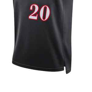 Camiseta de Baloncesto de Manga Corta con Estampado, 100% Poliéster, con Servicio OEM - Product Image 6