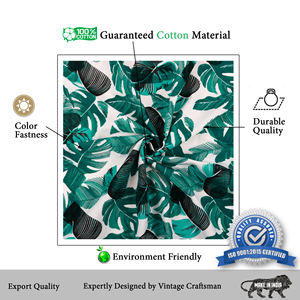 100% Cotton Floral Modern Printed Woven <b>Table</b> <b>Cover</b> <b>Waterproof</b> & Oilproof Dining Kitchen <b>Table</b> Cloth - Product Image 3