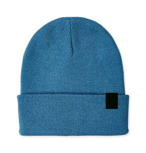 Gorro de Invierno Unisex Personalizado con Logotipo OEM, Color Crema, 100% Acrílico, Tejido, Gorro de Invierno de Color Sólido, Unisex, 100% Acrílico - Product Image 6