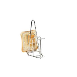 ที่วางขนมปังสแตนเลสสตีลอเนกประสงค์ทันสมัย ช่วยให้ขนมปังชิ้นต่างๆ อยู่ในตำแหน่งที่เหมาะสมและจัดวางอย่างสวยงาม เหมาะสำหรับอาหารบุฟเฟ่ต์และงานสังสรรค์ - Product Image 4