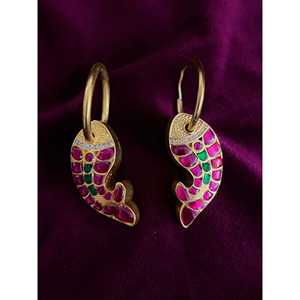 ต่างหูห้อยระย้าคุณภาพดีพร้อมคุณสมบัติที่เปลี่ยนแปลงได้จากเงิน92.5 - Product Image 2