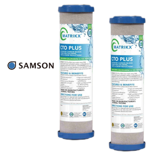 Filtre de réduction de chlore de 2ème étape pour cuisine, cuisson et lavage de légumes – Cartouche de carbone de remplacement direct pour une eau propre et fraîche - Product Image 1
