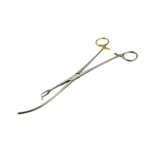 Pinza Intestinal Curva de Acero Inoxidable Duradera, Instrumento Manual de Precisión para Cirugía Ortopédica Clase I Surgiright - Product Image 6