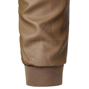 Classic <b>Men's</b> Polyester Winter <b>Jacket</b> with Stand Collar and Front Logo Eco-Friendly & Windproof Durable for Daily Wear - Product Image 4