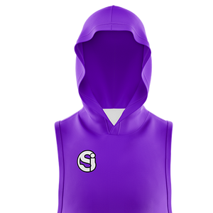 Sudadera sin mangas deportiva Blenk Wholesale Winter Solid 300g para gimnasio, con bordado personalizado y apliques, para hombre. - Product Image 2