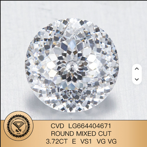 Compre al por Mayor Diamantes Sueltos Cultivados en Laboratorio HPHT de 4.0mm-6.0mm, Corte Brillante, Claridad Excelente F VVS1, Perforados con Láser, Certificados por IGI - Product Image 3