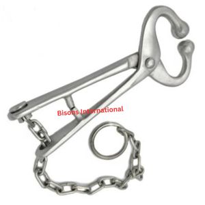 โซ่จูงวัวแบบไม่มีตะขอ ยี่ห้อ BISONS ผลิตจากสแตนเลส สำหรับควบคุมปศุสัตว์ เช่น วัวควาย - Product Image 2