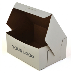 Custom Embossed 2mm Corrugated Board Waterproof Disposable Eco-Friendly Sturdy Lightweight Food Takeout Packaging Mailing Boxes - Product Image 5