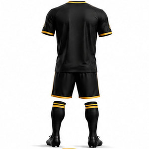 Custom Sublimated Soccer Uniform Featuring Fade-Resistant Graphics, Lightweight Fabric Construction and <b>Athletic</b> Performance Fit - Product Image 5