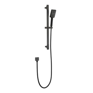 Barra scorrevole da 28 pollici e doccetta a mano con tubo da 59 pollici per accessori da bagno - Product Image 1