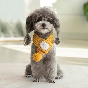 Bufanda Tejida de Invierno para Gatos, Bufanda Cálida para Perros para el Festival de Primavera y Navidad, Accesorios de Cumpleaños para Perros, Suministros para Mascotas, Ropa Suave para Perros - Product Image 6