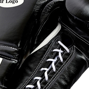 Gants de boxe en cuir de vache véritable sur mesure, gants d'entraînement professionnels, gants de Muay Thai, gants de kickboxing, vente en gros OEM - Product Image 5