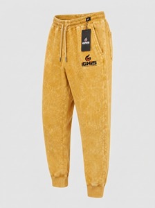Pantalones Deportivos para Hombre, Estilo Vintage, Lavado Ácido, Corte Holgado, Felpa, Casual, Deportivos, para el Tiempo Libre, de la Mejor Calidad - Product Image 6
